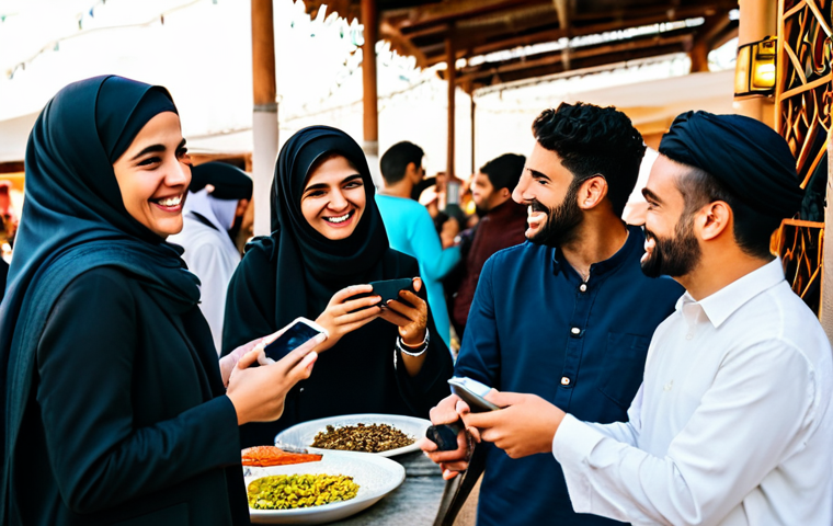 광고홍보사와 브랜드 스토리 광고 제작 - Hyper-Personalized Digital Engagement in a Modern Arab City**

A stylish young Arab individual, wear...
