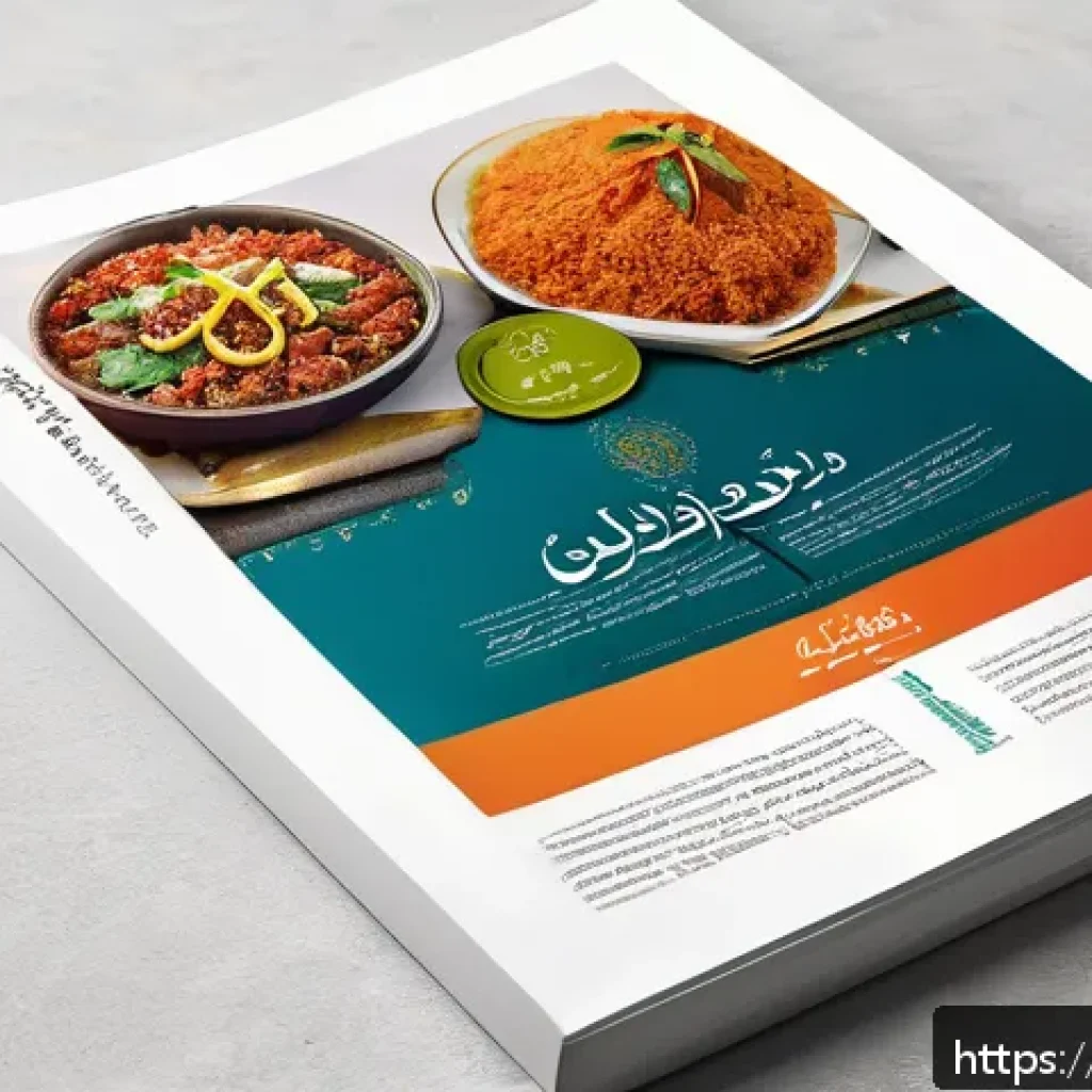 광고홍보사와 잡지 광고 디자인 - A vibrant magazine advertisement layout designed for an Arabic audience, featuring a harmonious bala...